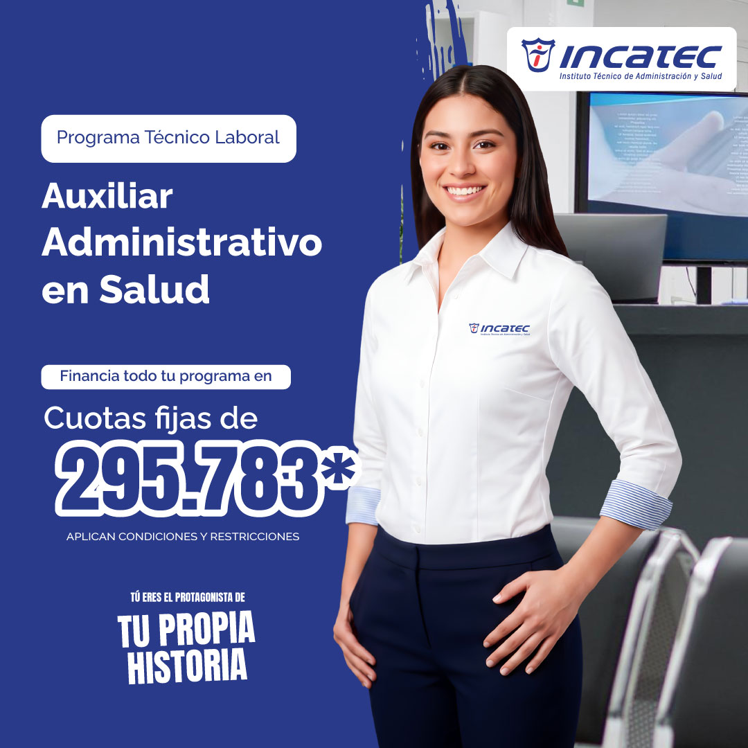 Programa Tecnico Laboral en Auxiliar Administrativo en Salud