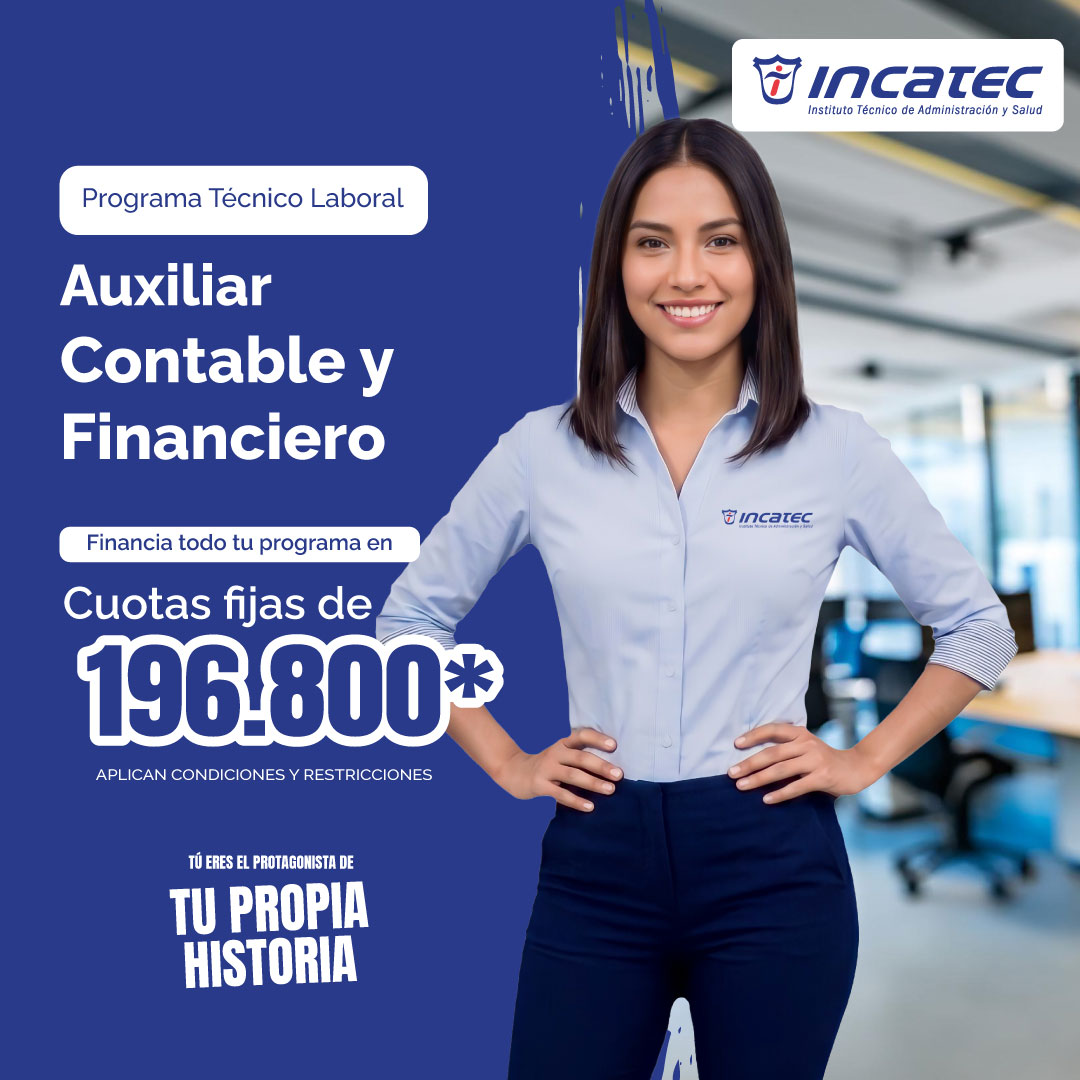 Programa Tecnico Laboral en Auxiliar Contable y Financiero