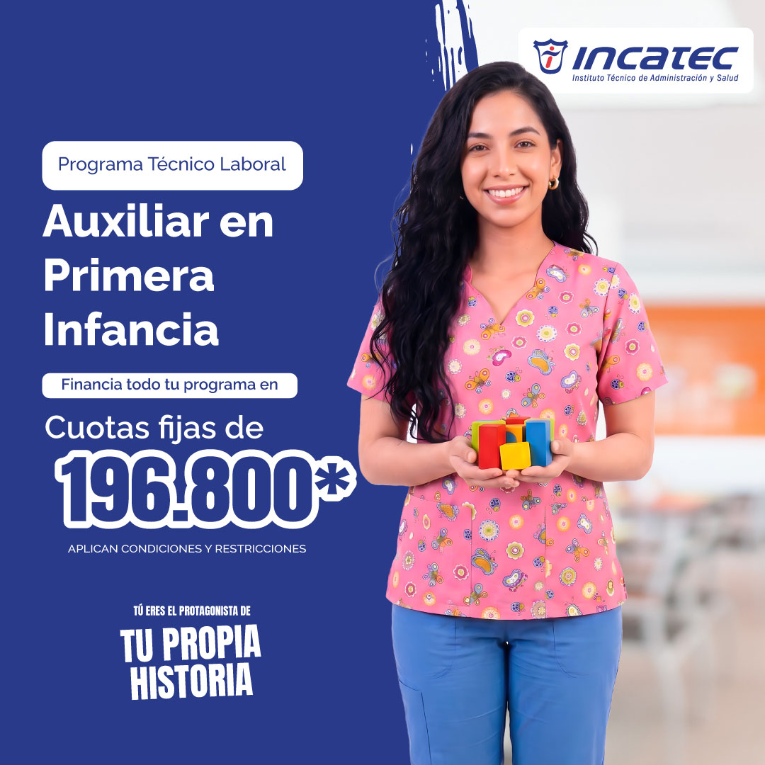 Programa Tecnico Laboral en Auxiliar en Primera Infancia
