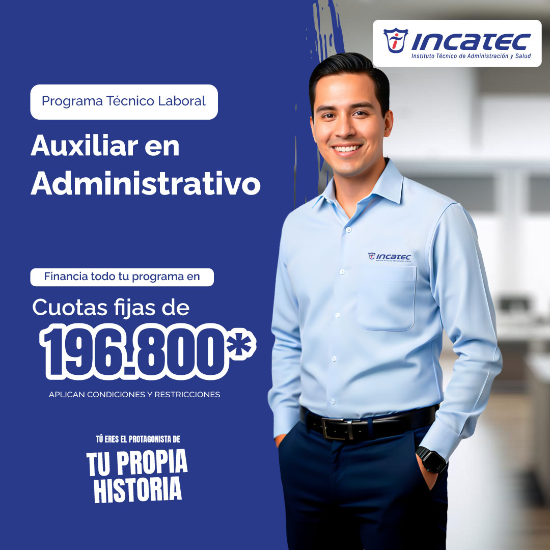 Programa Tecnico Laboral en Auxiliar Administrativo