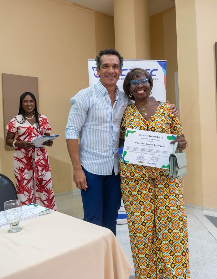 Ceremonia de Certificación del Proyecto Barranquilla Afroemprende