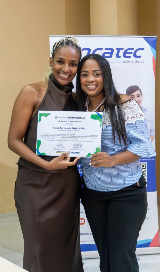 Ceremonia de Certificación del Proyecto Barranquilla Afroemprende
