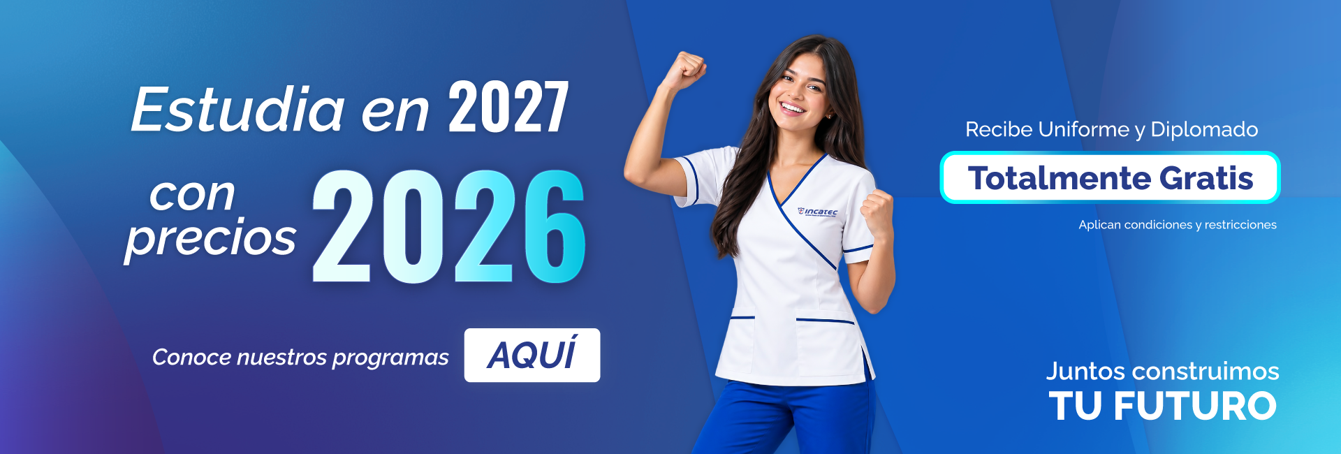 Matrículas abiertas en INCATEC
